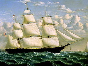 The clipper ship Northern Light